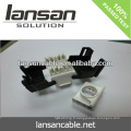 LANSAN Jacket Keystone de haute qualité rj45 cat5e cat6 utp